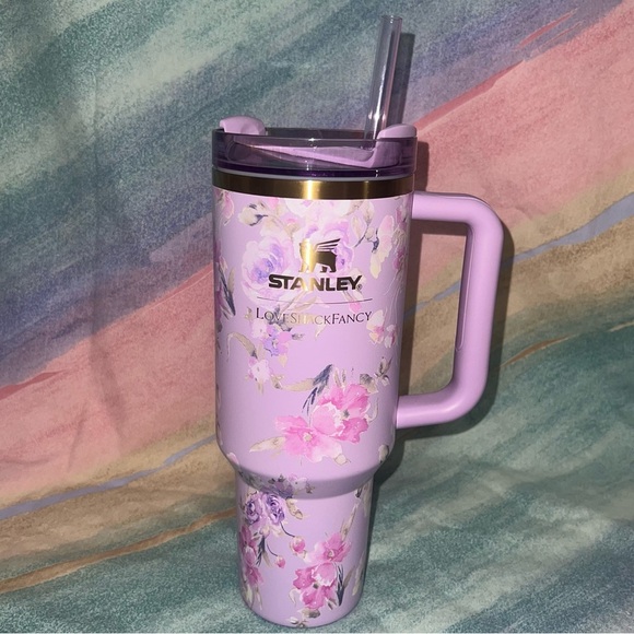 The Stanley x LoveShackFancy Quencher | 40 OZ - Happy Thoughts - Picture 2 of 7